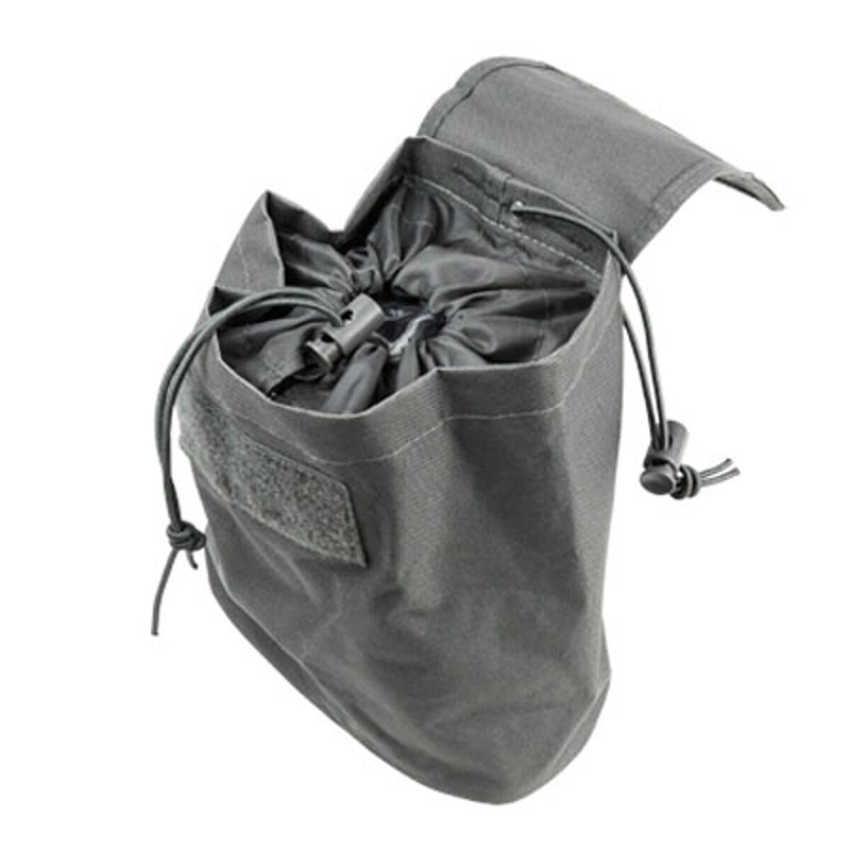 Alt View 2. NcSTAR - NcSTAR Vism Folding Dump Pouch, Urban Gray - Gray.