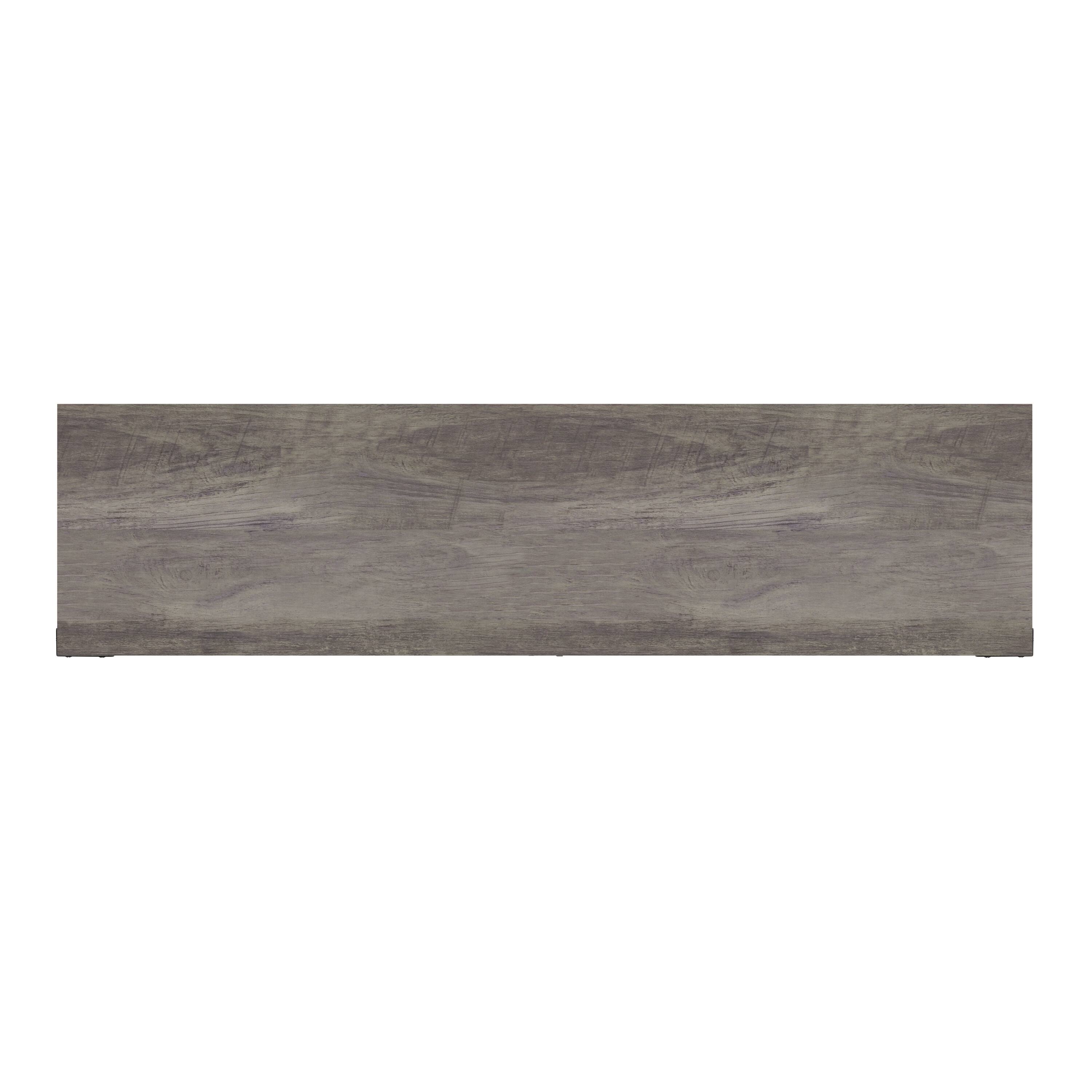 Alt View 10. Emma + Oliver - Marella Modern Rustic Farmhouse Media Console Cabinet with Spacious Open and Closed Storage - Gray Wash.