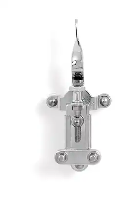 Front. Gibraltar Hardware - Vintage Slingerland Style Snare Drum Throw Off, Classic Three Point Design with Modern Build Ideal for Restorations.