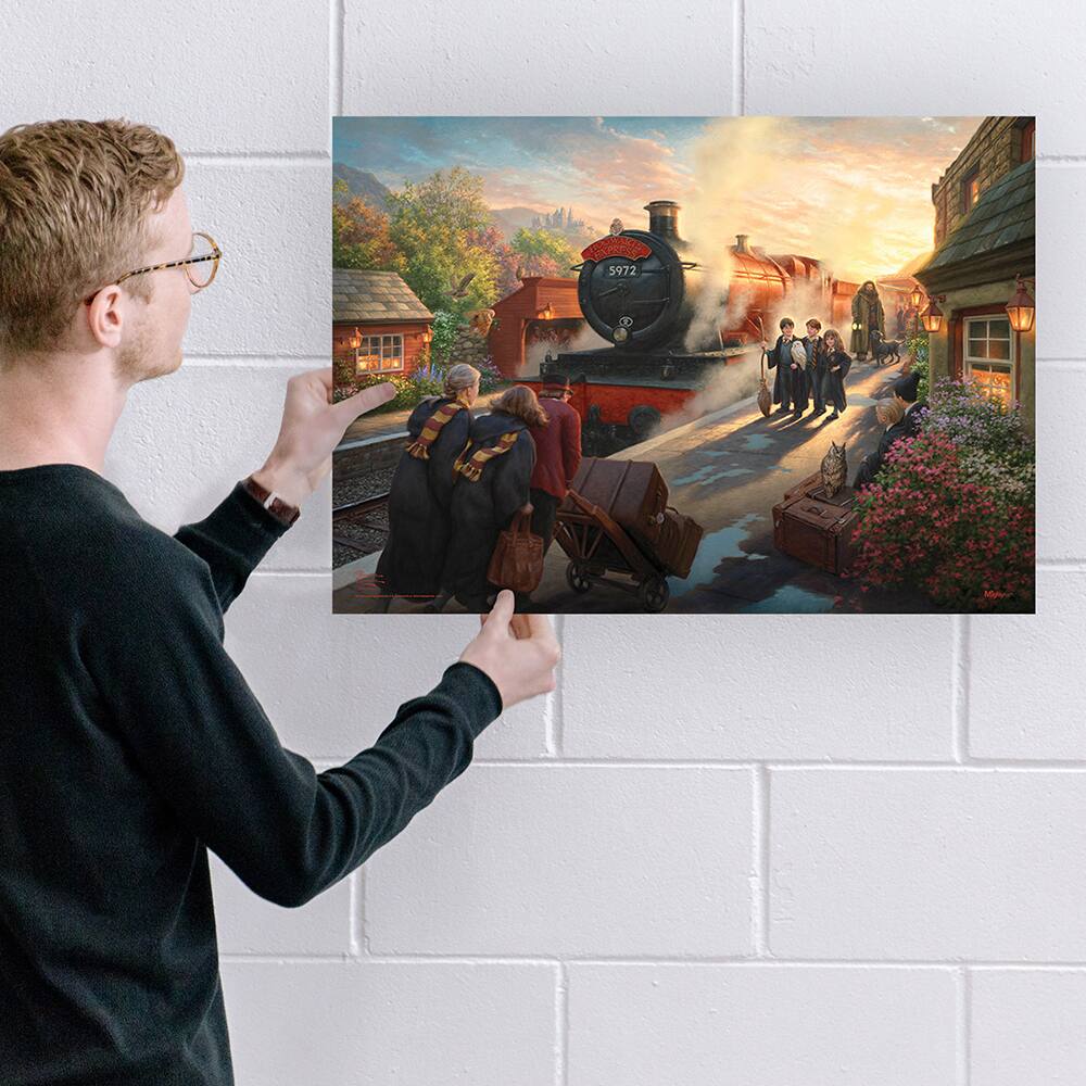Back. Trend Setters - Harry Potter™ Thomas Kinkade Studios (Hogwarts Express™) MightyPrint Wall Art MP24170960 - Multicolor.