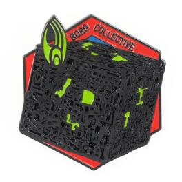 Nerd Block - Star Trek Borg Collective Enamel Collector Pin - Black