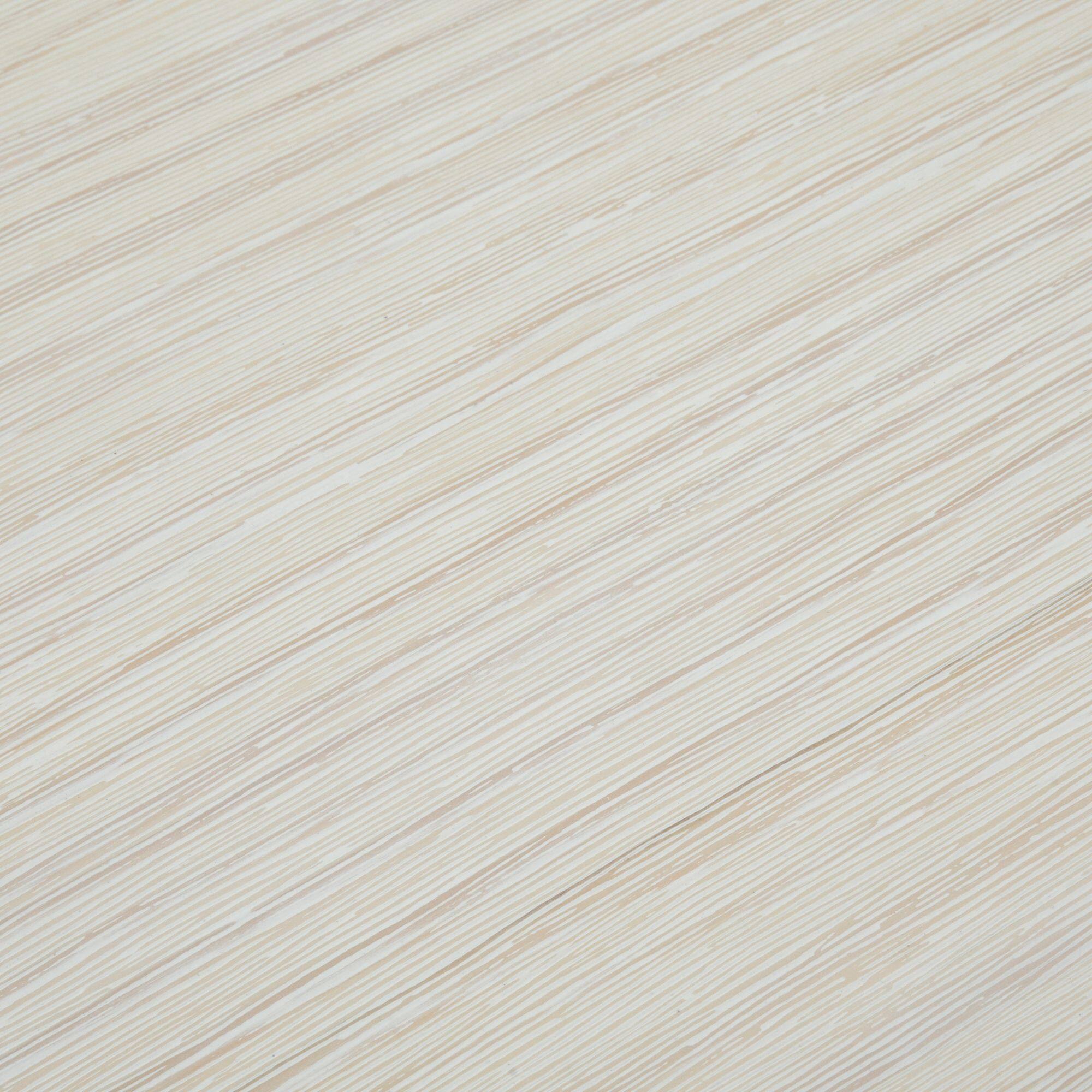 Alt View 4. Plank+Beam - Modern Rectangular Dining Table (60in / 1524mm), White Sand Wirebrush - White Sand Wirebrush.