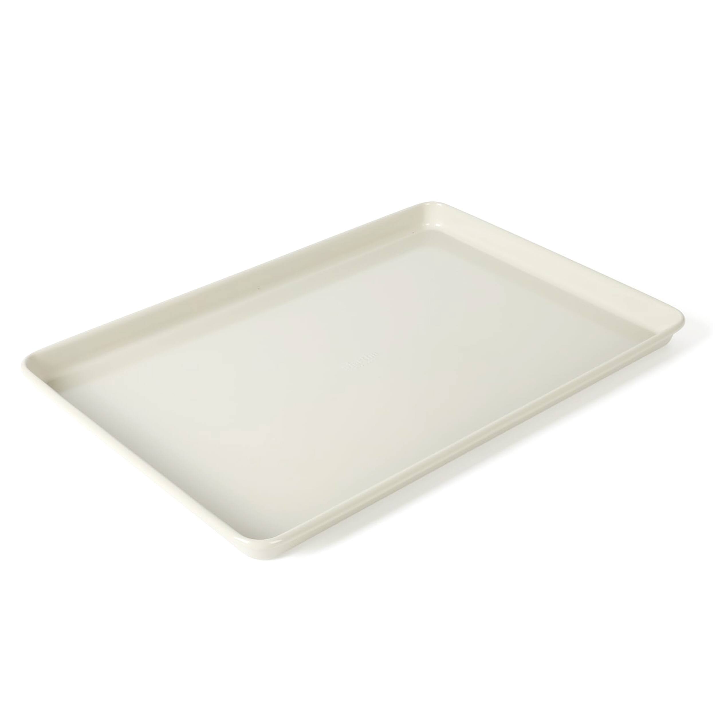 Martha Stewart - Gallen 15 x 10 Inch Nonstick Carbon Steel Cookie Sheet - Linen
