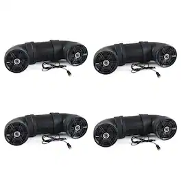 SoundStorm - Bluetooth 6.5" 450W ATV/Marine Amplified Tube Speaker (4 Pack)