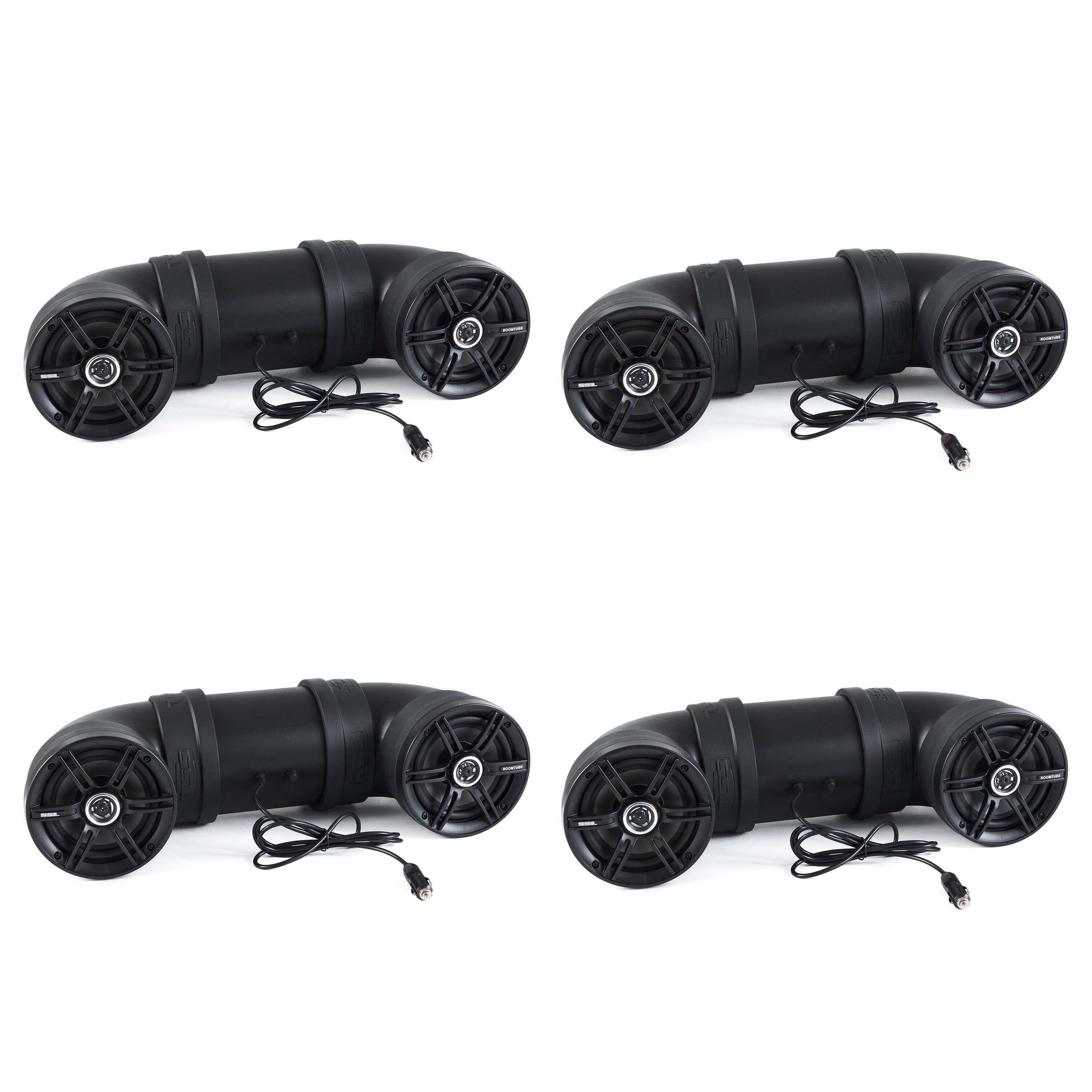 Front. SoundStorm - Soundstorm Bluetooth 6.5" 450W ATV/Marine Amplified Tube Speaker (4 Pack).