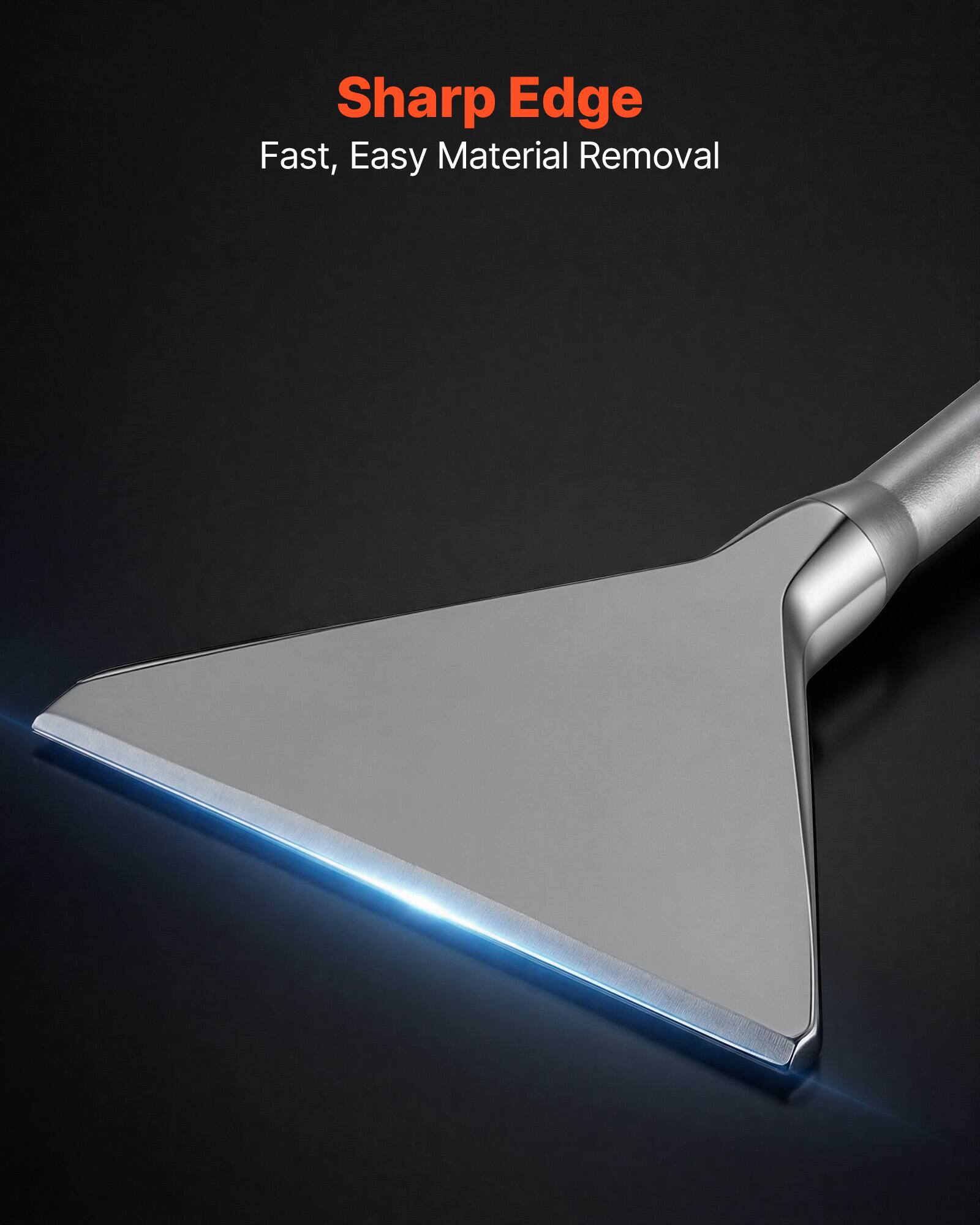 Sharp Edge  
Fast, Easy Material Removal