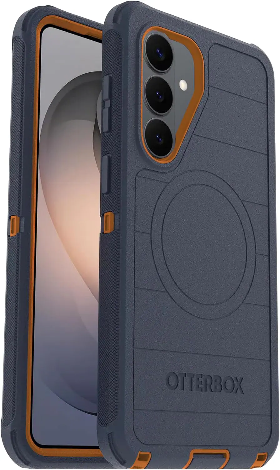 Navy Canyon (Blue & Orange)