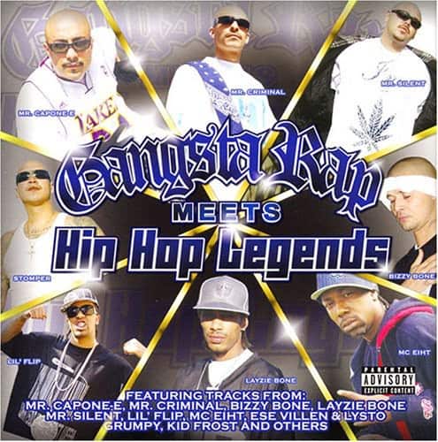 Various Artists - Gangsta Rap Meets Hip-hop Legends  - COMPACT DISCS