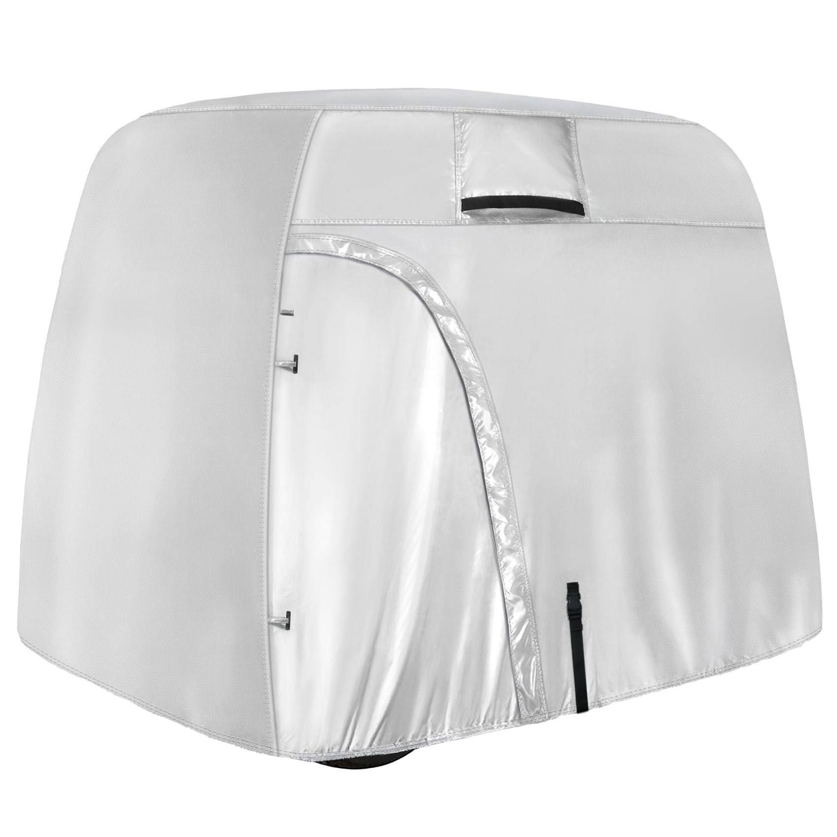 Silver Fit for 4 Passenger Cart