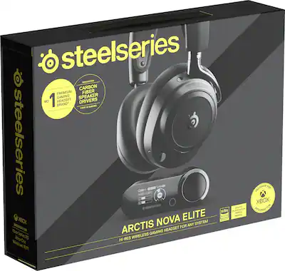 SteelSeries Arctis Nova Elite Wireless Multi Gaming Headset for PC SteelSeries Arctis Nova Elite Wireless Multi Gaming Headset for PC