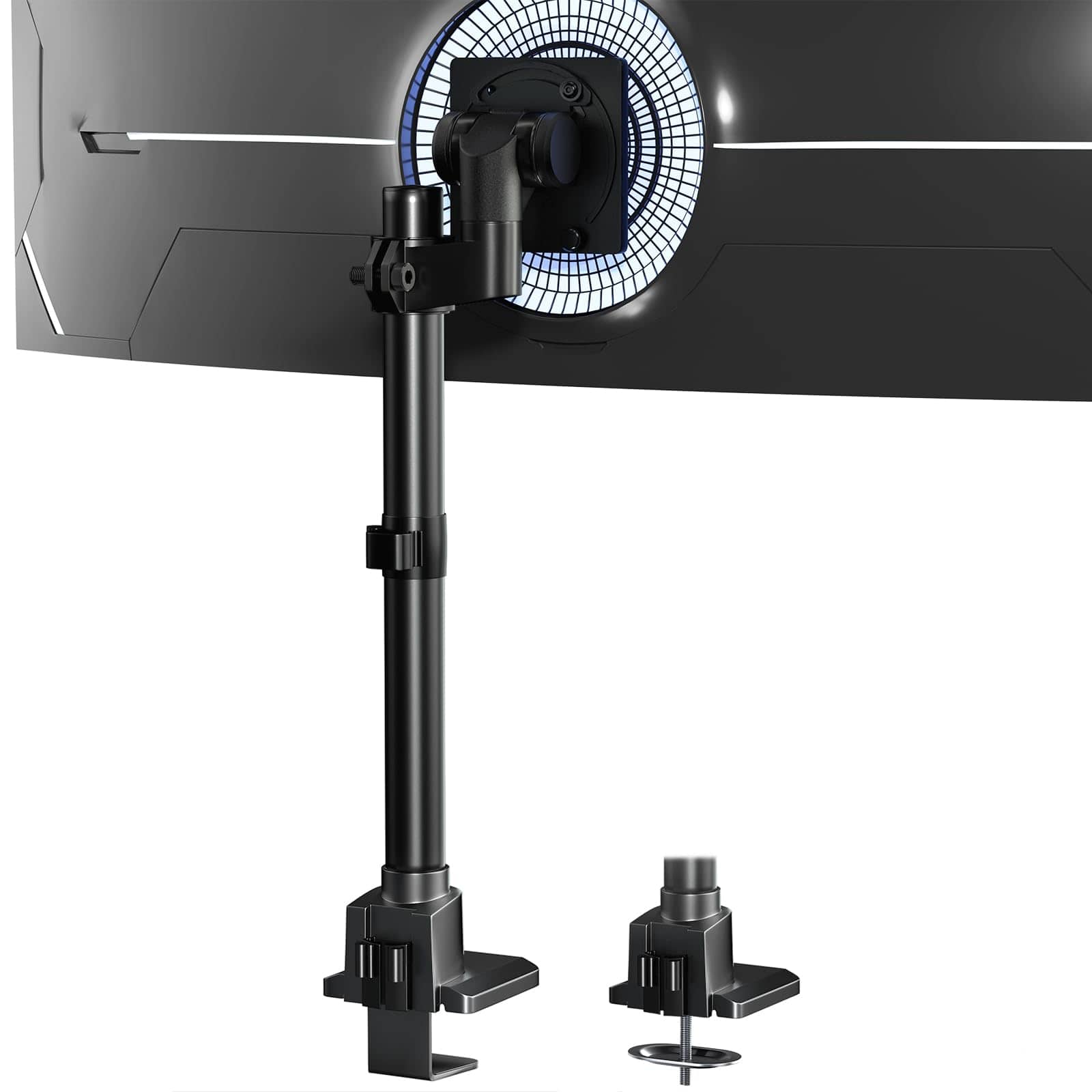 Hirose Alice - Monitor-arm Ultrawide Heavy Duty 24-57'' - Aluminum Single Monitor Mount Holds Up To Adjustable Desk Stand I - Default