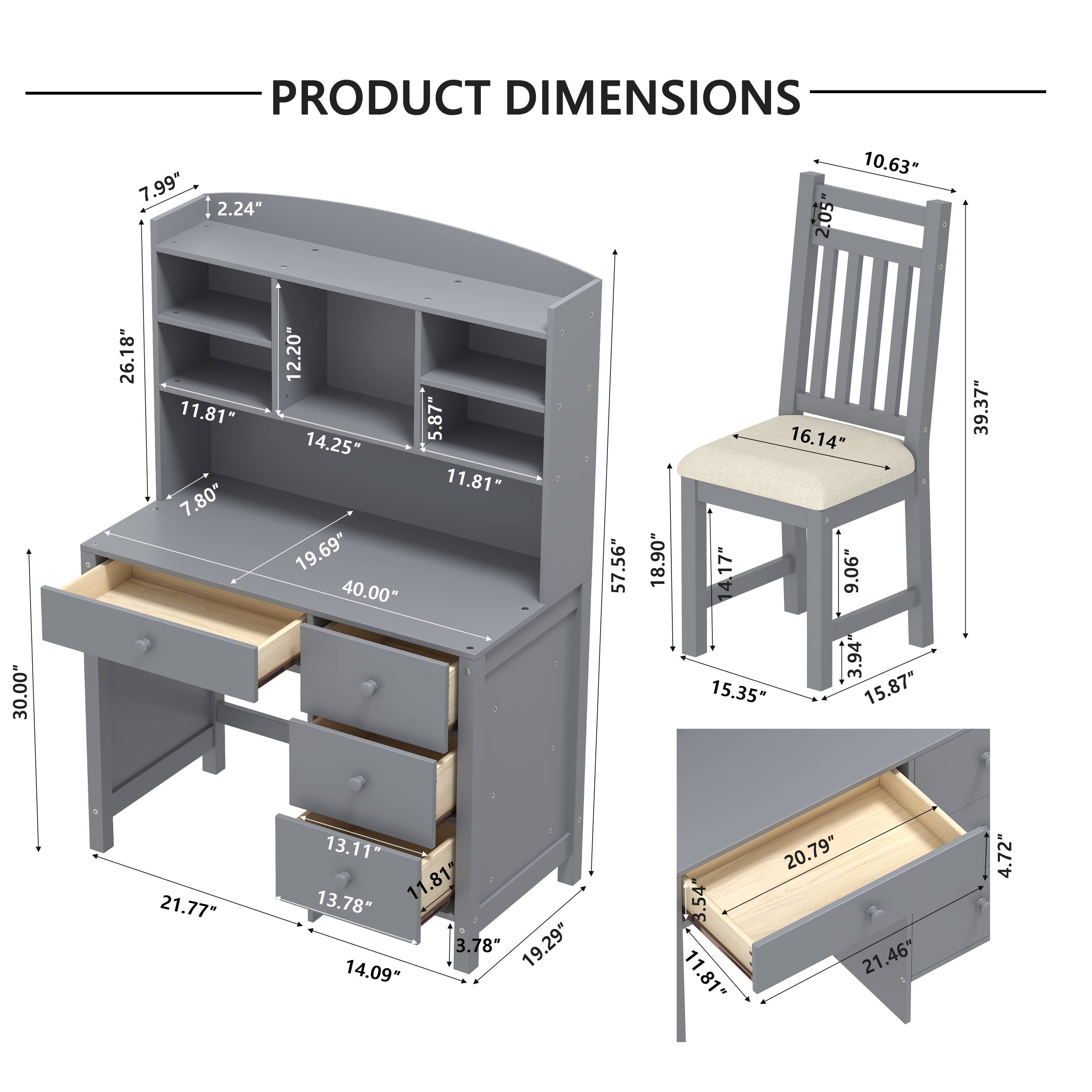 PRODUCT DIMENSIONS

- 30.00"
- 26.18"
- 11.81"
- 7.80"
- 12.20"
- 14.25"
- 11.81"
- 19.69"
- 40.00"
- 5.87"
- 11.81"
- 57.56"
- 18.90"
- 16.14"
- 4.17"
- 9.06"
- 3.94"
- 15.35"
- 15.87"
- 39.37"
- 21.77"
- 13.11"
- 13.78"
- 11.81"
- 3.78"
- 19.29"
- 14.09"
- 3.54"
- 11.81"
- 20.79"
- 21.46"
- 4.72"

- 7.
