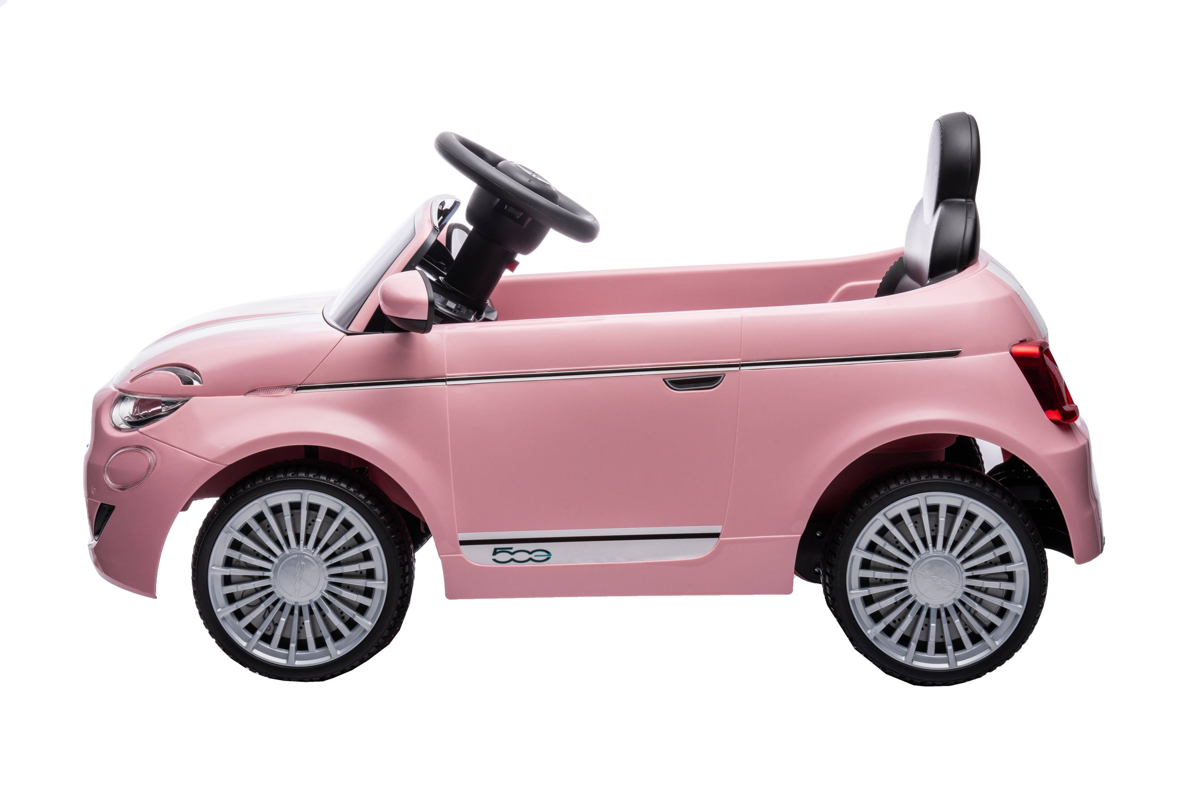 Back. Best Ride On Cars - Fiat 500 12V Ride-On Car - Pink.