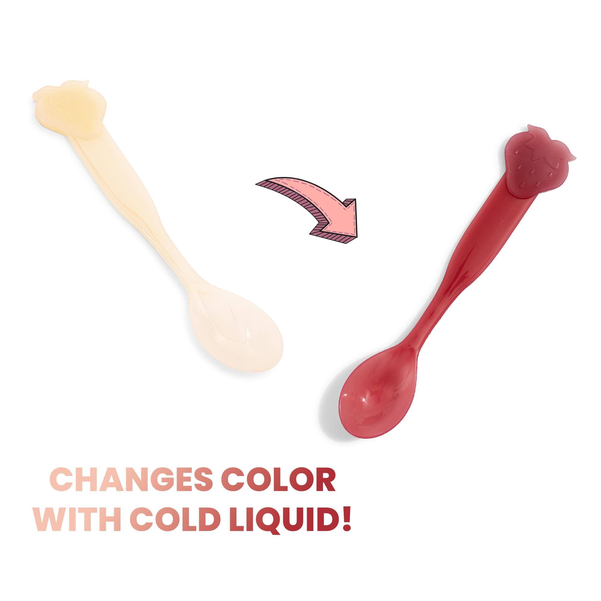 CHANGES COLOR WITH COLD LIQUID!