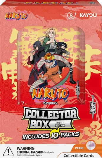 Kayou Naruto Smriti Collectible Cards Collector Box (10 Packs Kayou Naruto Smriti Collectible Cards Collector Box (10 Packs