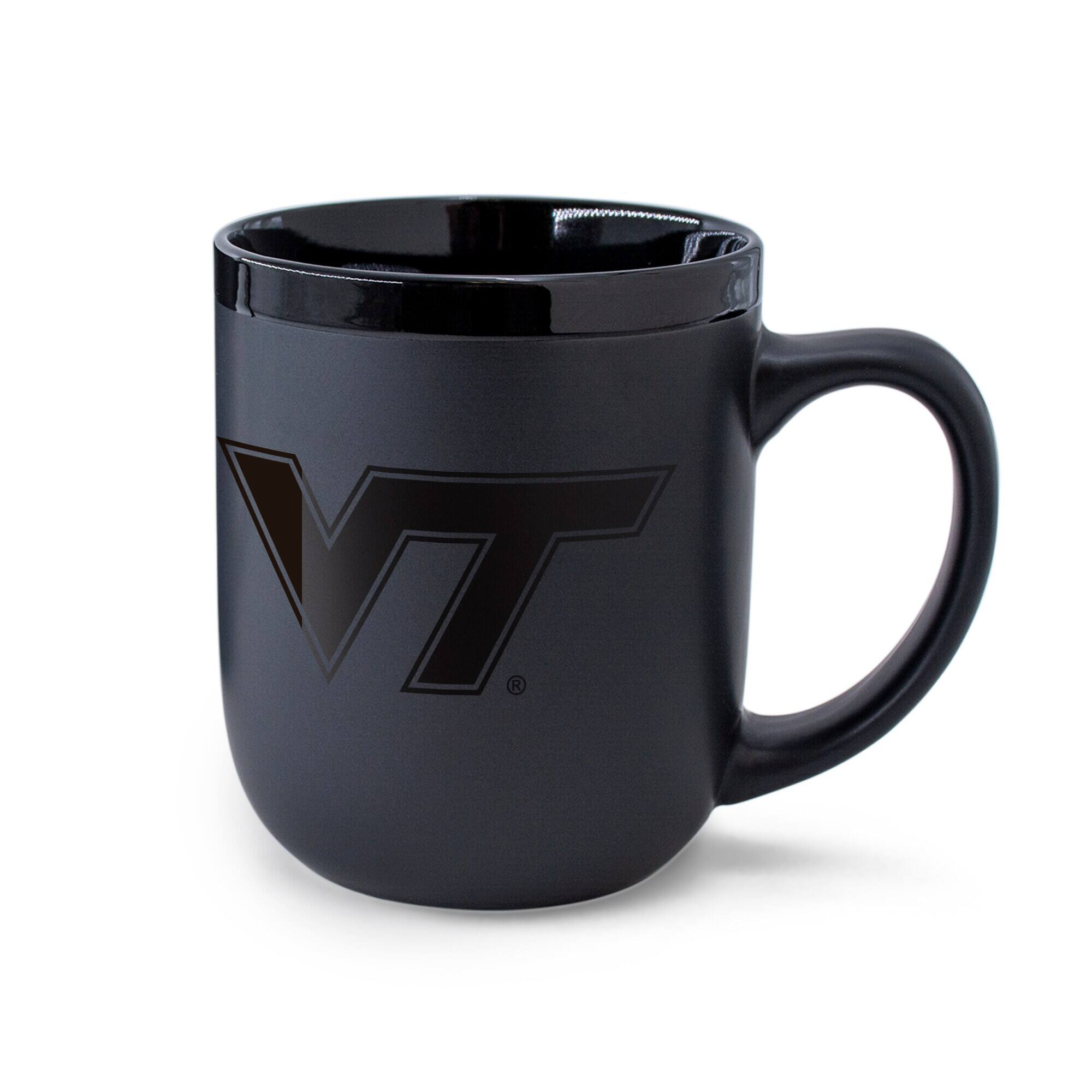 Alt View 1. WinCraft - Virginia Tech Hokies 17oz. Ceramic Mug - Black.