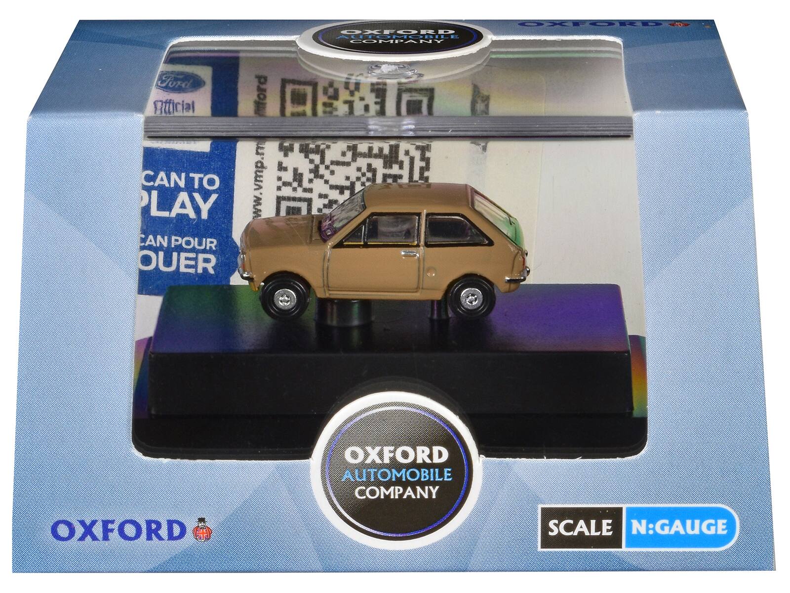 OXFORD AUTOMOBILE COMPANY  
Ford Official  
CAN TO PLAY  
CAN POUR OUER  
OXFORD AUTOMOBILE COMPANY  
SCALE N:GAUGE