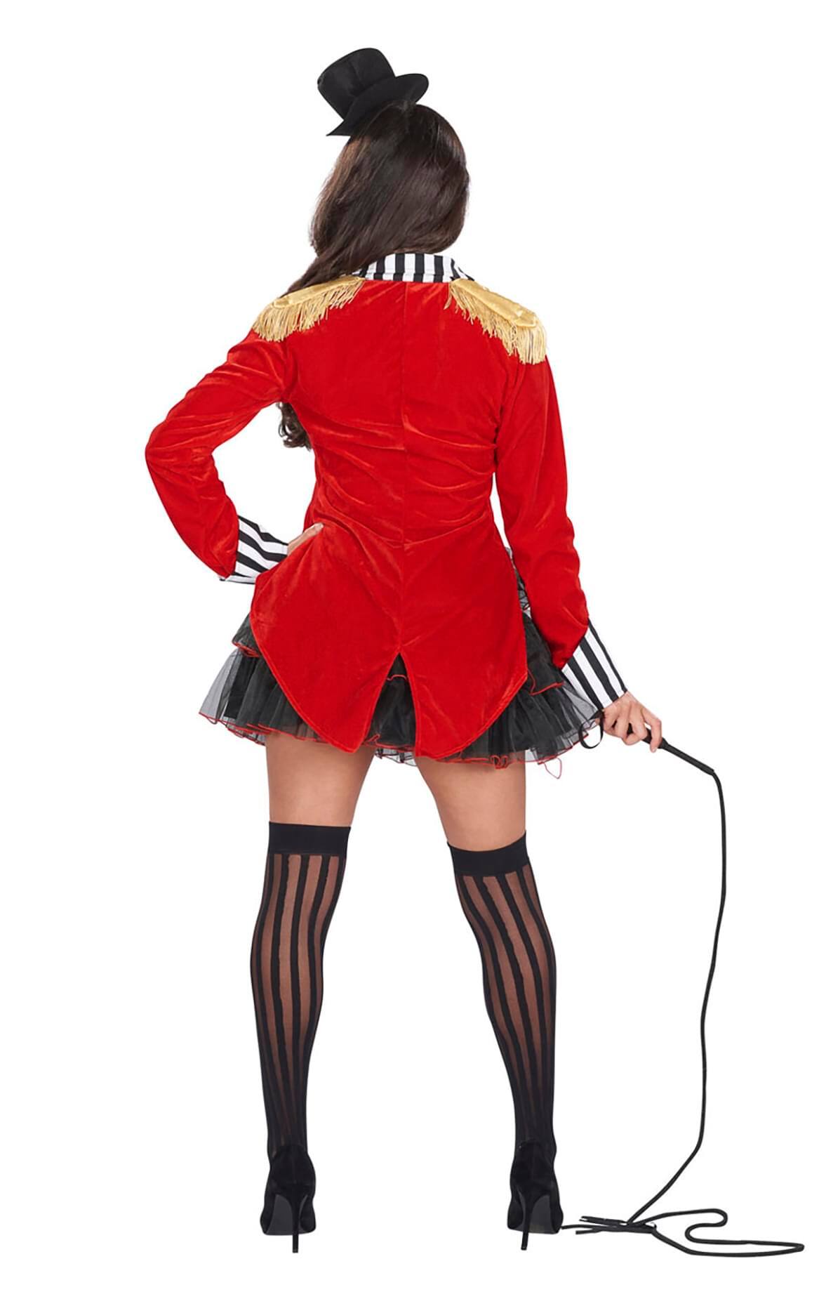 Alt View 10. Orion Costumes - Ring Mistress Adult Costume | Extra Small - Red.