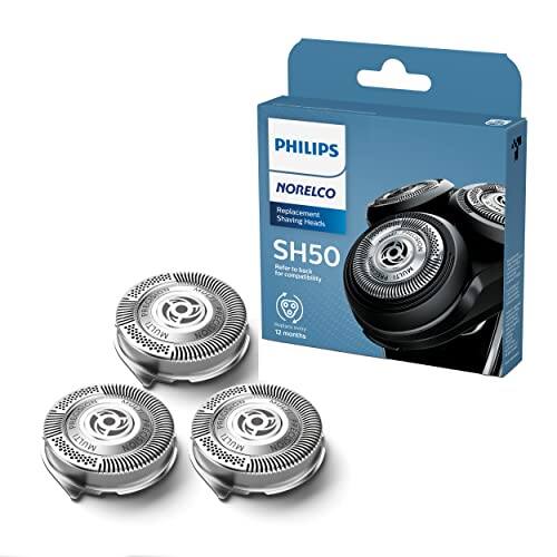PHILIPS Norelco Replacement Shaving Heads SH50 - 12 months