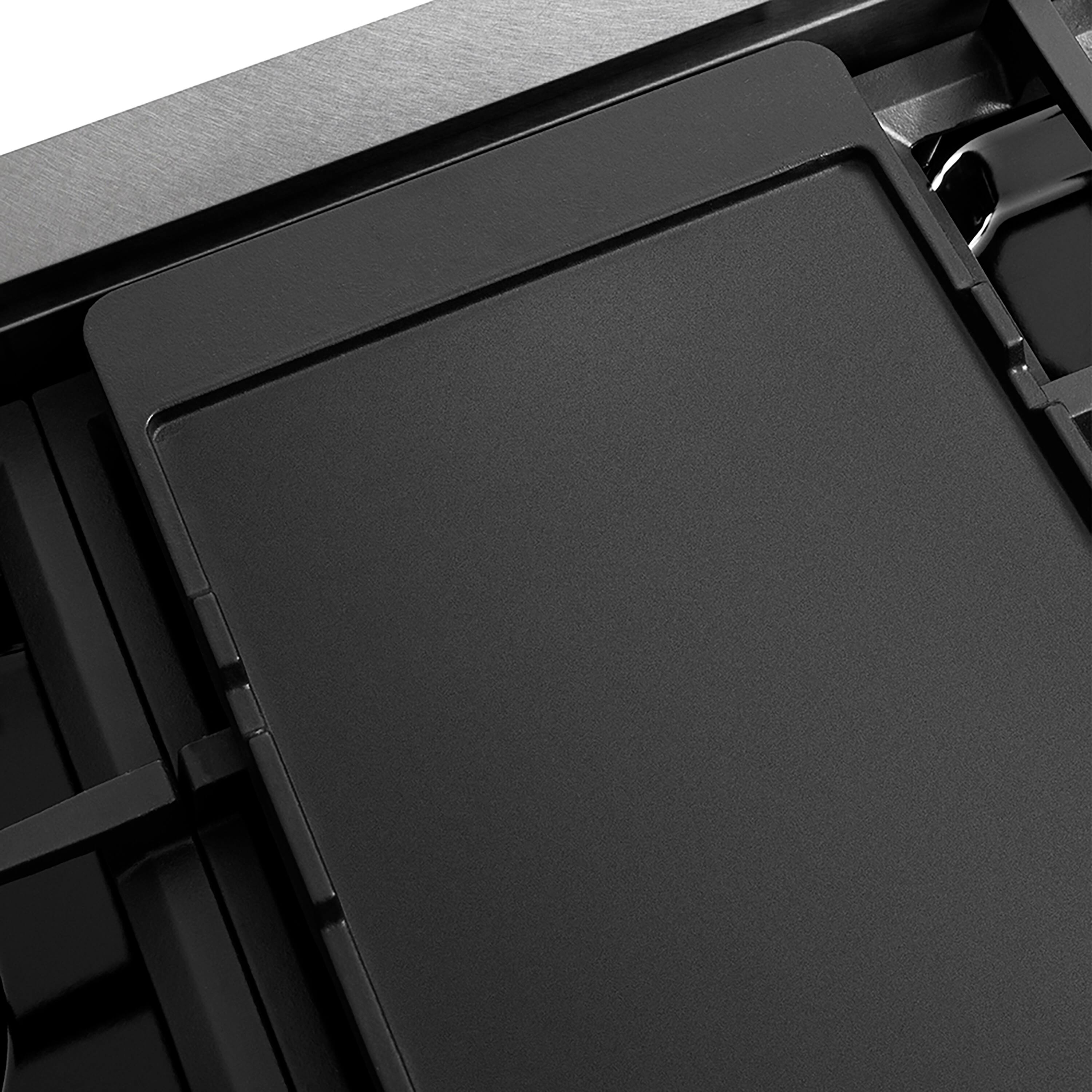 Alt View 5. ZLINE - ZLINE 48 in. 6.7 cu. ft. Freestanding Paramount Gas Range with DuoPro Cooktop - Black Matte.