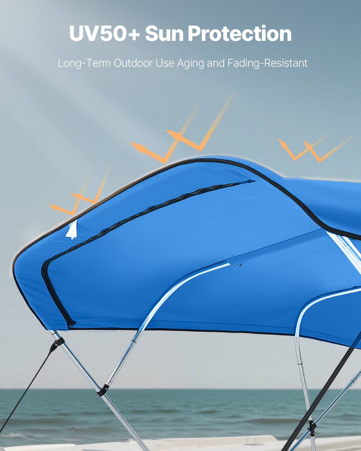 UV50+ Sun Protection  
Long-Term Outdoor Use Aging and Fading-Resistant