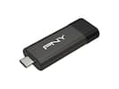 Front. PNY - PNY Pro Elite V2 128GB USB Flash Drive P-FD128PROV2C-GE - Black.