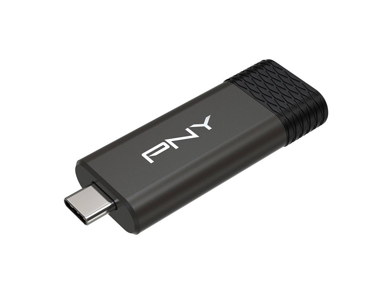 Front. PNY - PNY Pro Elite V2 128GB USB Flash Drive P-FD128PROV2C-GE - Black.