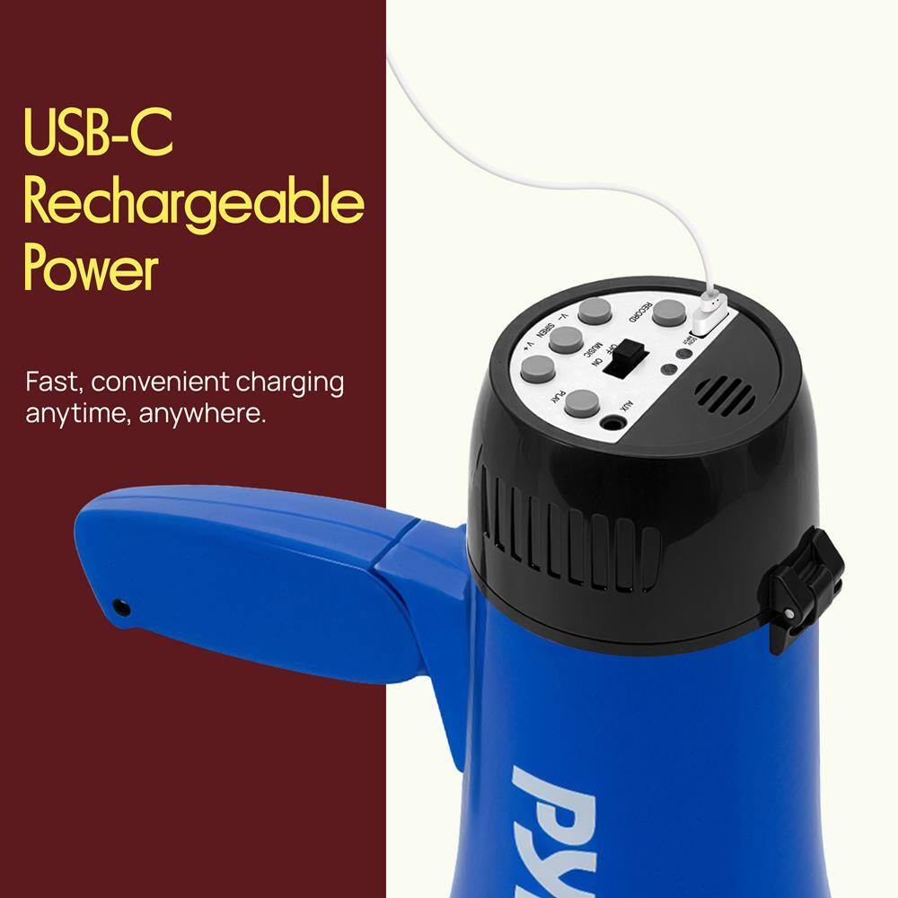 USB-C Rechargeable Power  
Fast, convenient charging anytime, anywhere.