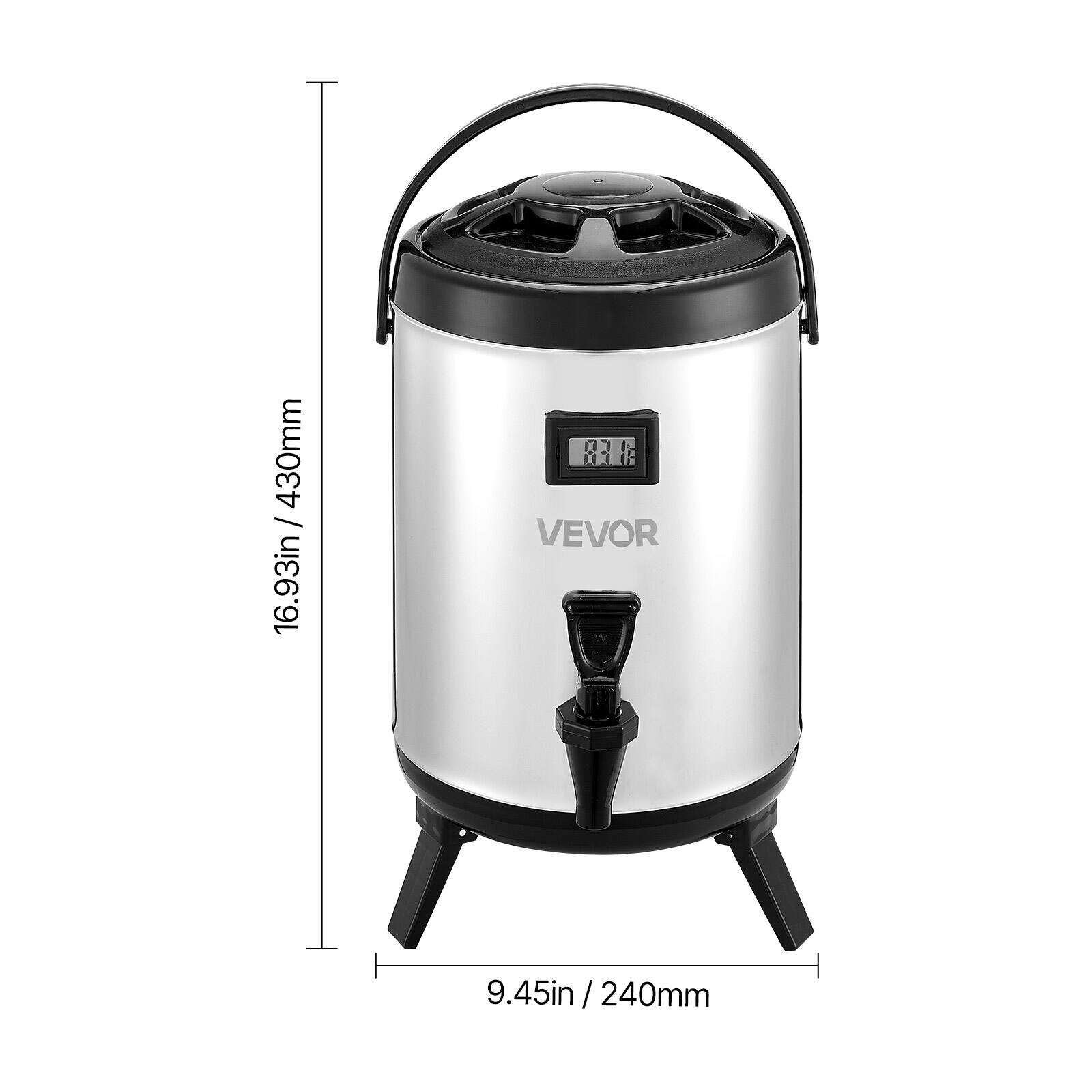 430mm / 16.93in  
9.45in / 240mm  
16.93in / 430mm  
VEVOR