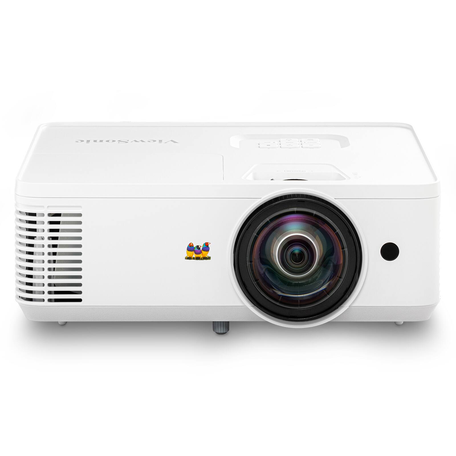 Front. ViewSonic - ViewSonic 4000 Lumens XGA HDMI Short Throw Projector - PS502X  (CR) - White.