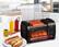 Alt View 17. Elite Gourmet - 210w Analog Hot Dog Roller & Toaster Oven - Black.