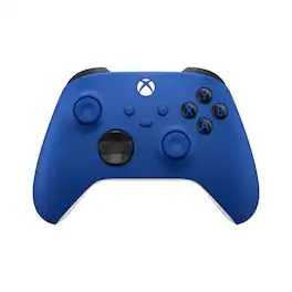 Microsoft - XBOX Wireless Controller for XBOX Series X, XBOX Series S, XBOX One, PCs, and Cloud-Enabled Devices - Shock Blue