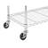 Alt View 17. TRINITY - EcoStorage 24" Stainless Steel Kitchen Cart NSF Chrome - Chrome.