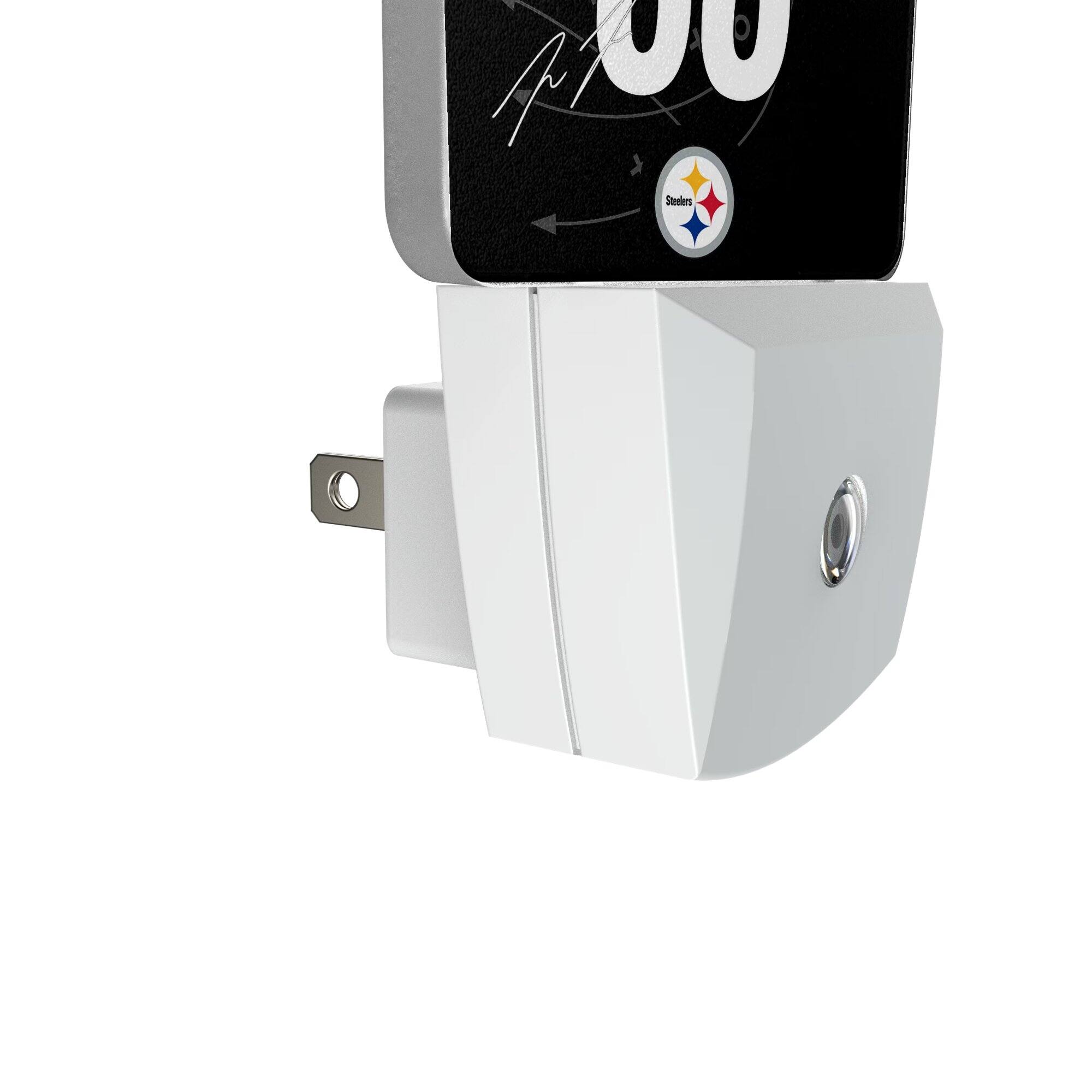 Alt View 2. Keyscaper - Pat Freiermuth Pittsburgh Steelers Nightlight 2-Pack - Multicolor.