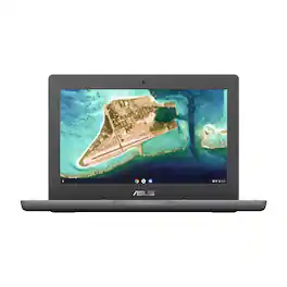 ASUS - Chromebook CR1100CKA-YZ182 11.6" 4GB 32GB eMMC Celeron N5100 2.8GHz ChromeOS, - Black