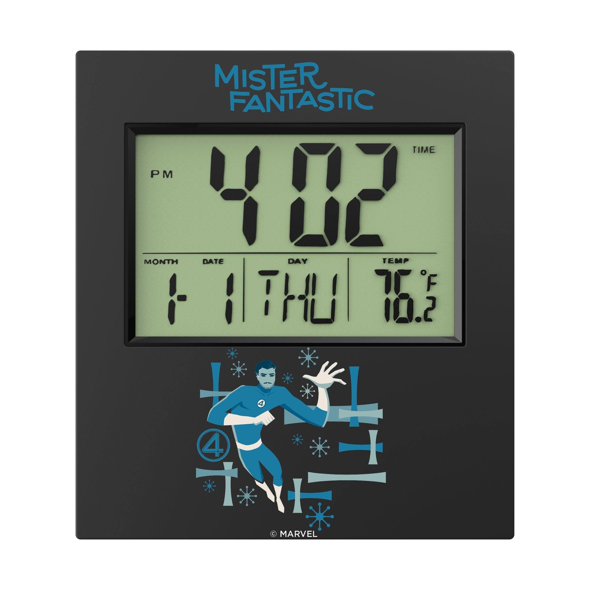 MISTER FANTASTIC

PM 4:02

MONTH 1 DATE 1 DAY THU TEMP 76.2°F

© MARVEL