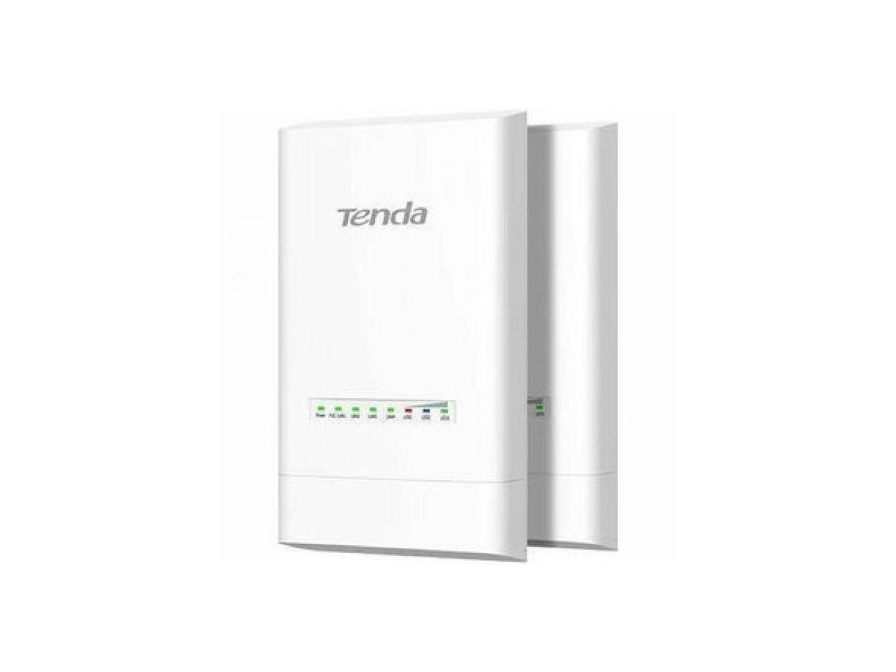 Front. Tenda - Tenda OS3 867 Mbit/s 5 GHz Outdoor WiFi Extender - 3.1 Mile Range - IP65 - 1 x Fast Ethernet - Unknown.