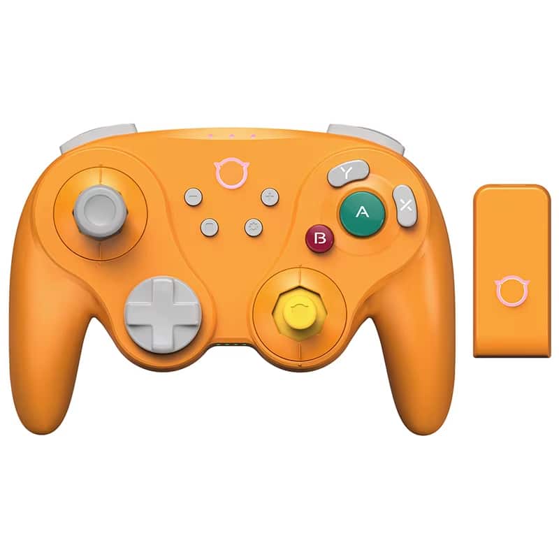 PRIMEPLUS - Wireless Game Controller for Nintendo Switch 2/GameCube/PC - Yellow