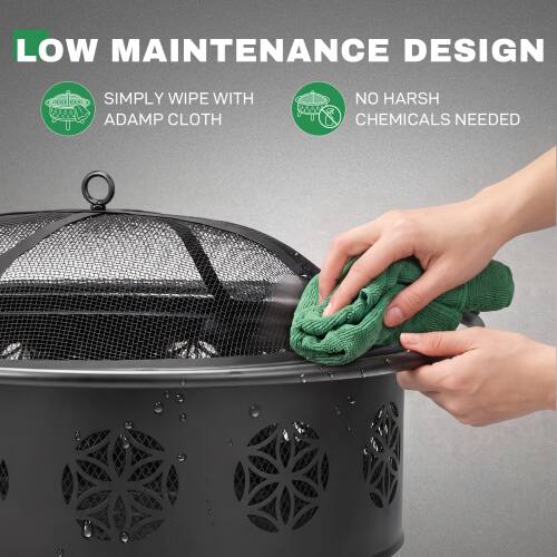 LOW MAINTENANCE DESIGN

SIMPLY WIPE WITH ADAMP CLOTH

NO HARSH CHEMICALS NEEDED