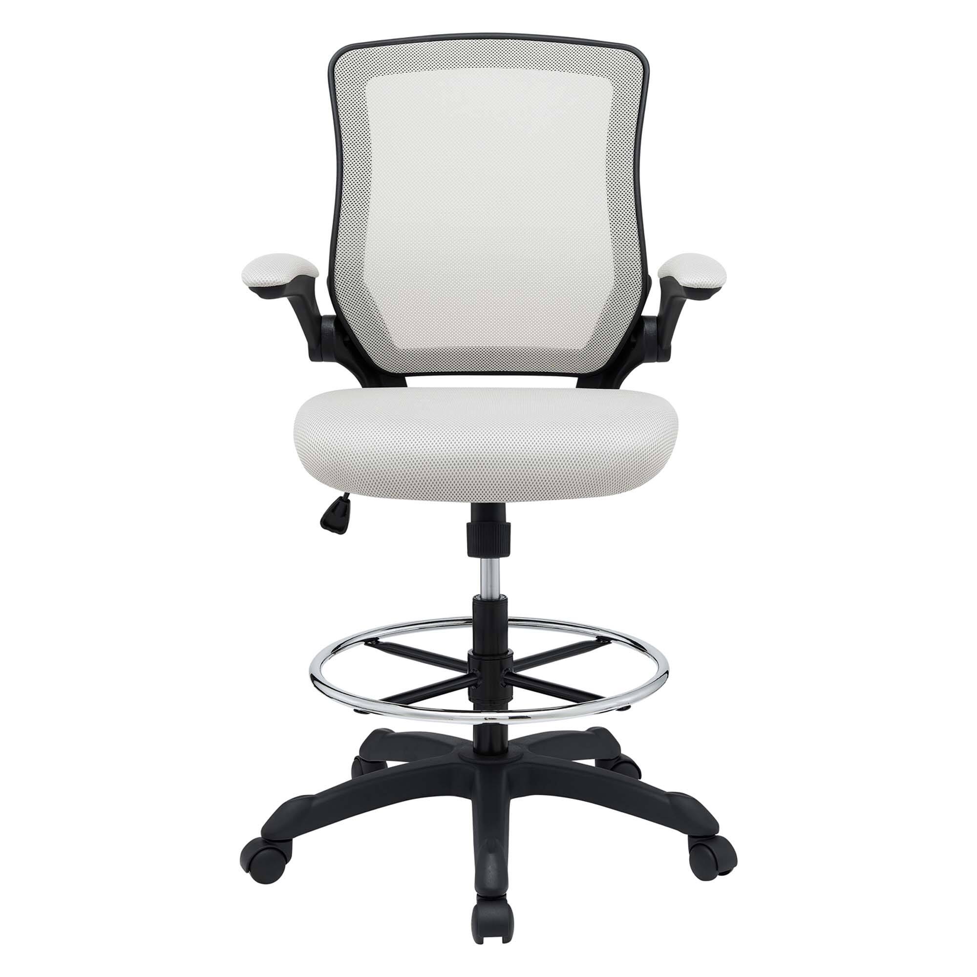 Alt View 5. Modway - Veer Drafting Chair by Modway - Gray.