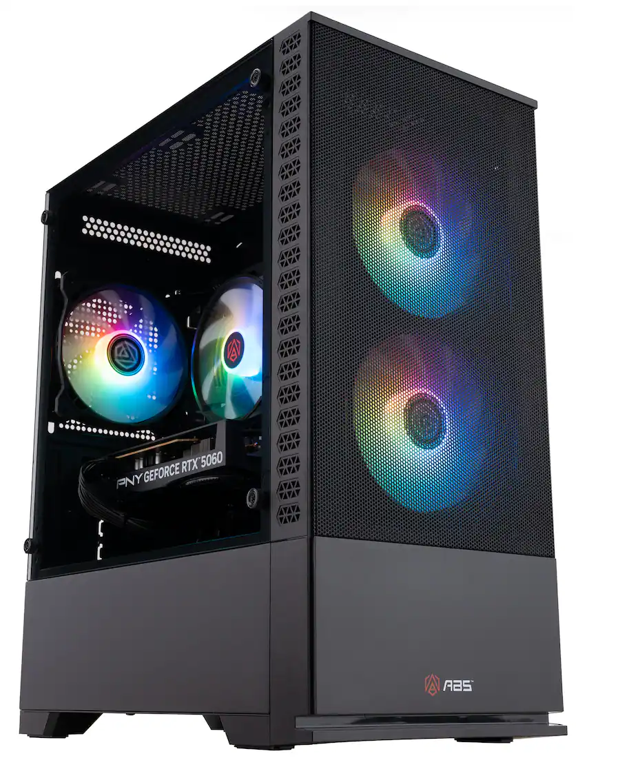 ADVANCED BATTLESTATIONS Refurbished Excellent ABS Cyclone Aqua Gaming ...