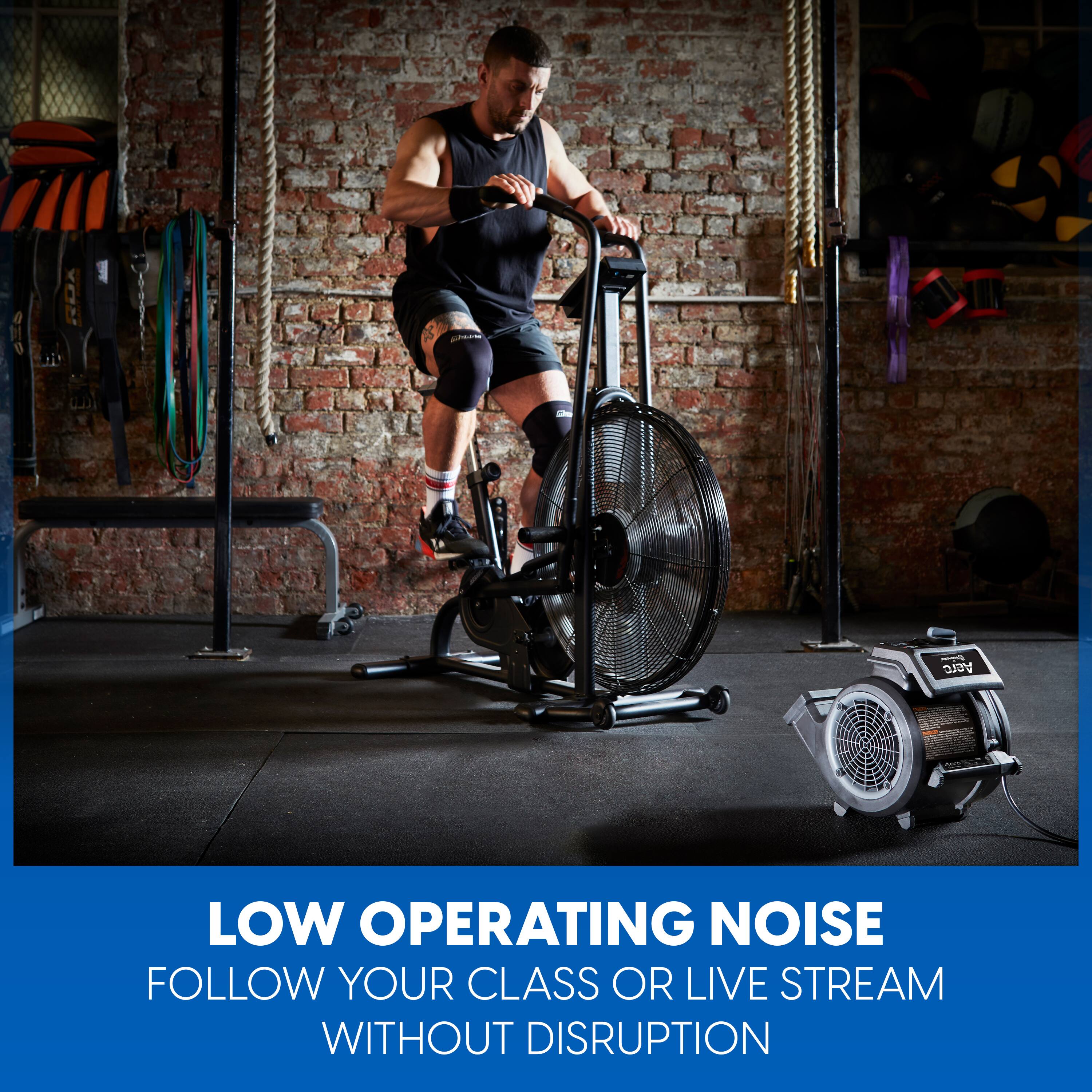 LOW OPERATING NOISE  
FOLLOW YOUR CLASS OR LIVE STREAM  
WITHOUT DISRUPTION