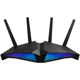 ASUS - Refurbished Excellent - AX5400 WiFi 6 Gaming Router (RT-AX82U) - AiMesh Compatible - Black