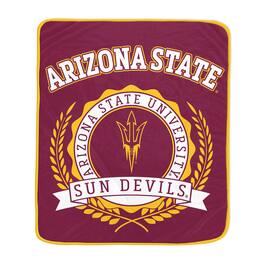 Pegasus - Arizona State Sun Devils 50" x 60" University Crest Ultra Soft Blanket - Multicolor