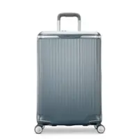 Samsonite - Silhouette 18 28" Expandable Spinner Suitcase - Slate Blue - Front_Zoom