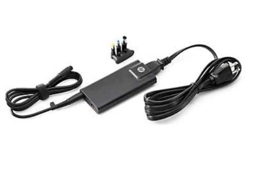 HP - 65W Slim AC Adapter - 65 W Output Power - 5 V DC Output Voltage (H6Y82AA#ABA)