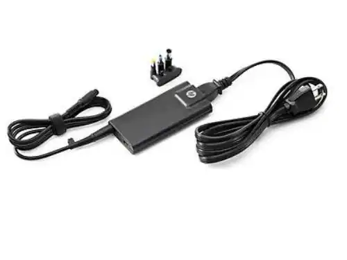 Front. HP - 65W Slim AC Adapter - 65 W Output Power - 5 V DC Output Voltage (H6Y82AA#ABA).