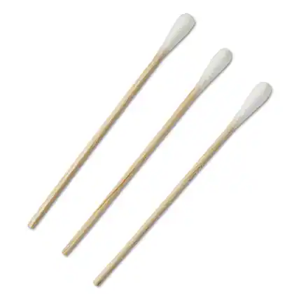 Front. Medline - Non-Sterile Cotton Tipped Applicators - White.