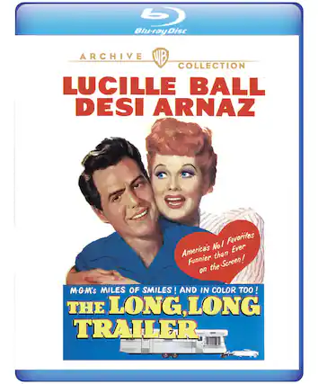 Front. The Long, Long Trailer (1954) - BluRay.