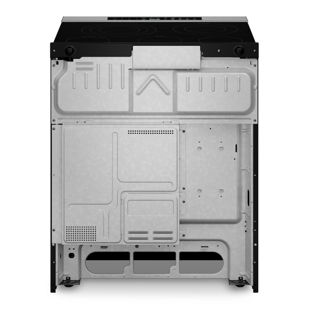 Alt View 11. KitchenAid - KitchenAid - 5.3 Cu. Ft. Smart Slide-In Electric Range with Two Even-Heat Hyper Elements - Stainless Steel - Fingerprint Resistant Stainless Steel.